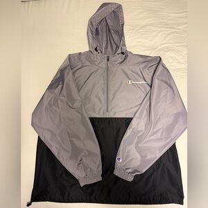 Champion Grey & Black windbreaker